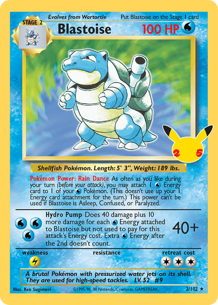 Blastoise 2/102