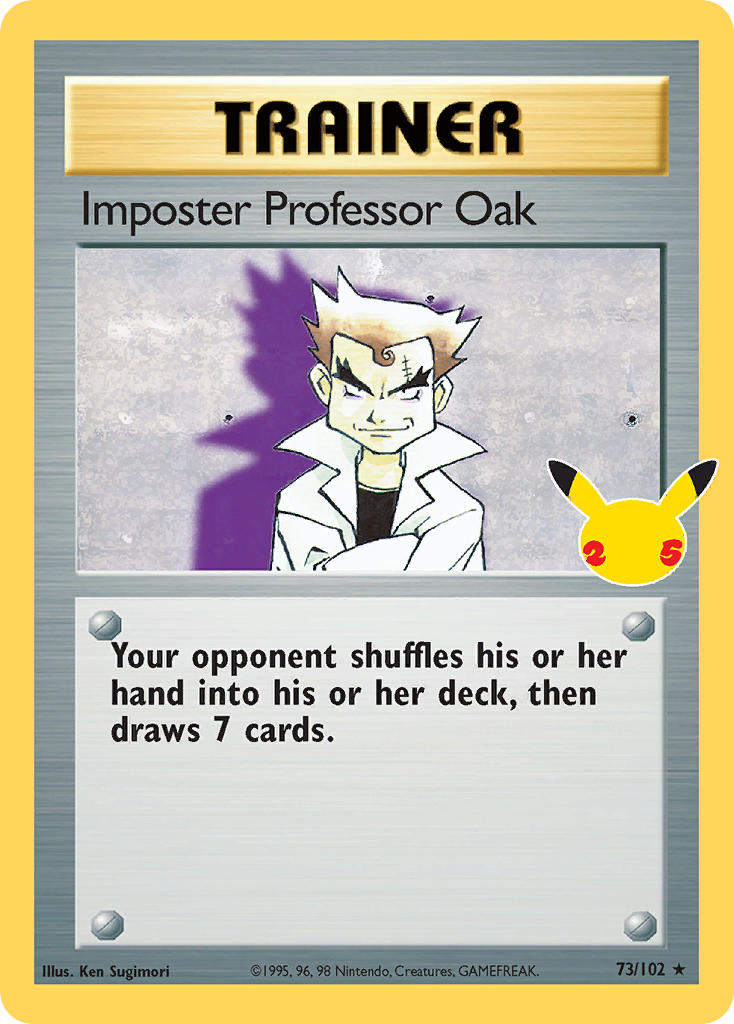 Imposter Professor Oak 73/102