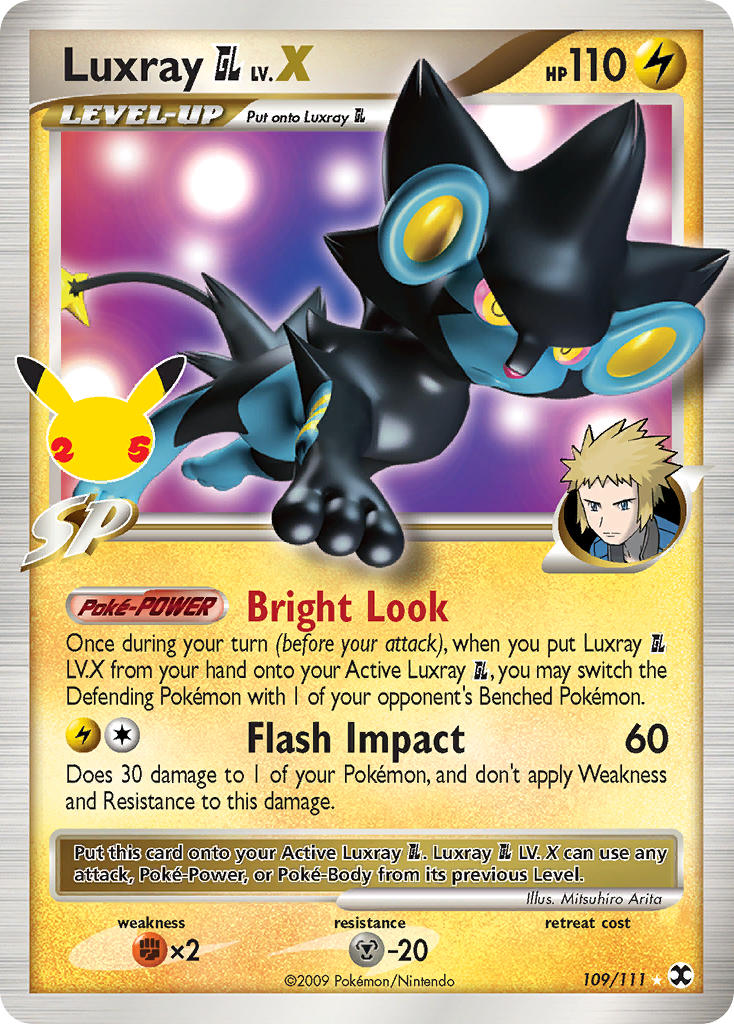 Luxray GL LV.X 109/111
