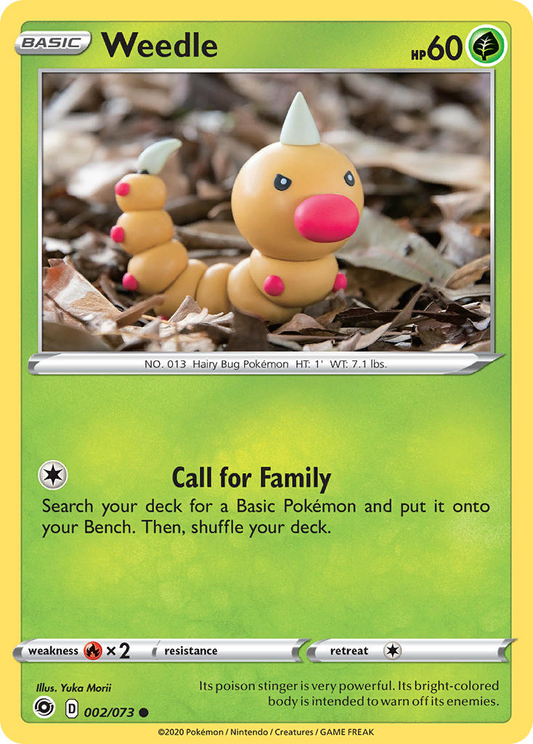 Weedle 002/073