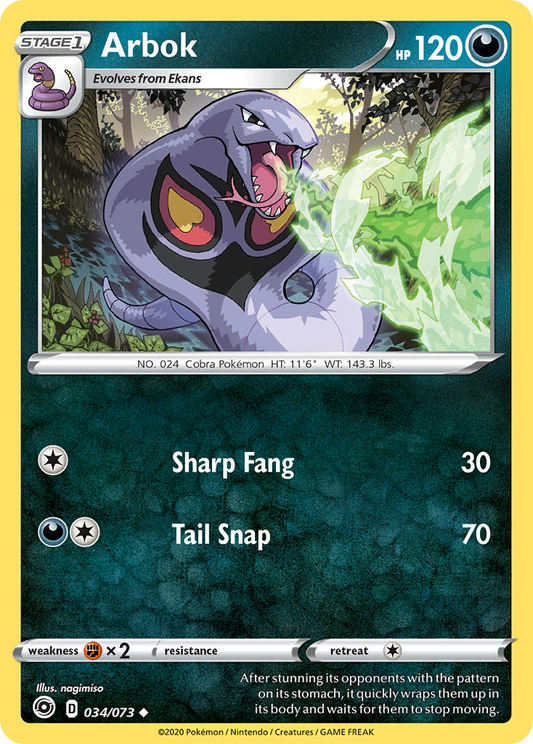Arbok 034/073