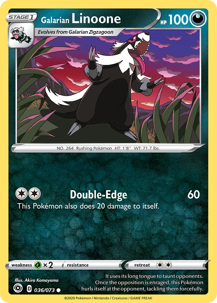 Galarian Linoone 036/073