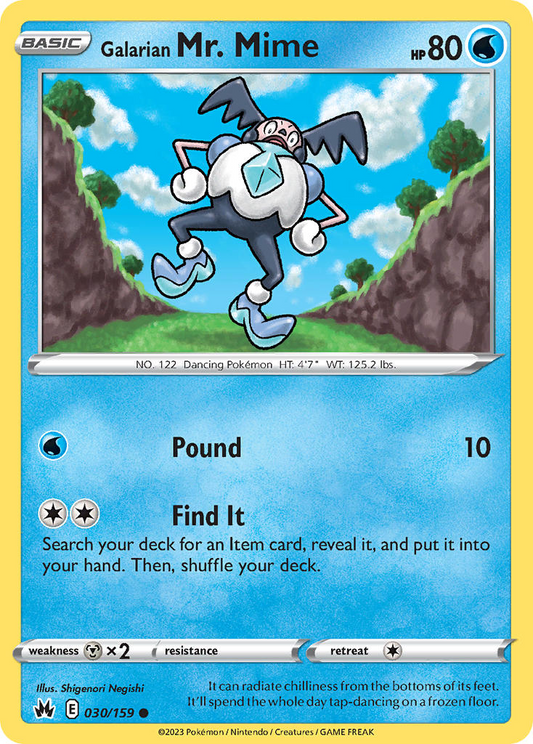 Galarian Mr. Mime 030/159