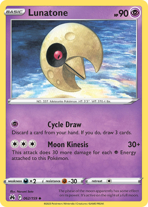 Lunatone 062/159