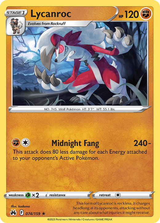 Lycanroc 074/159
