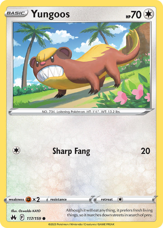 Yungoos 117/159