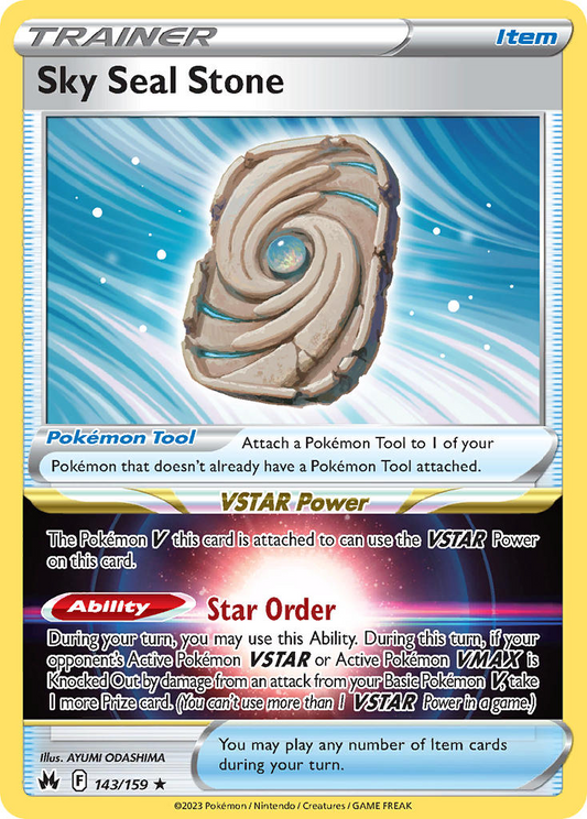 Sky Seal Stone 143/159