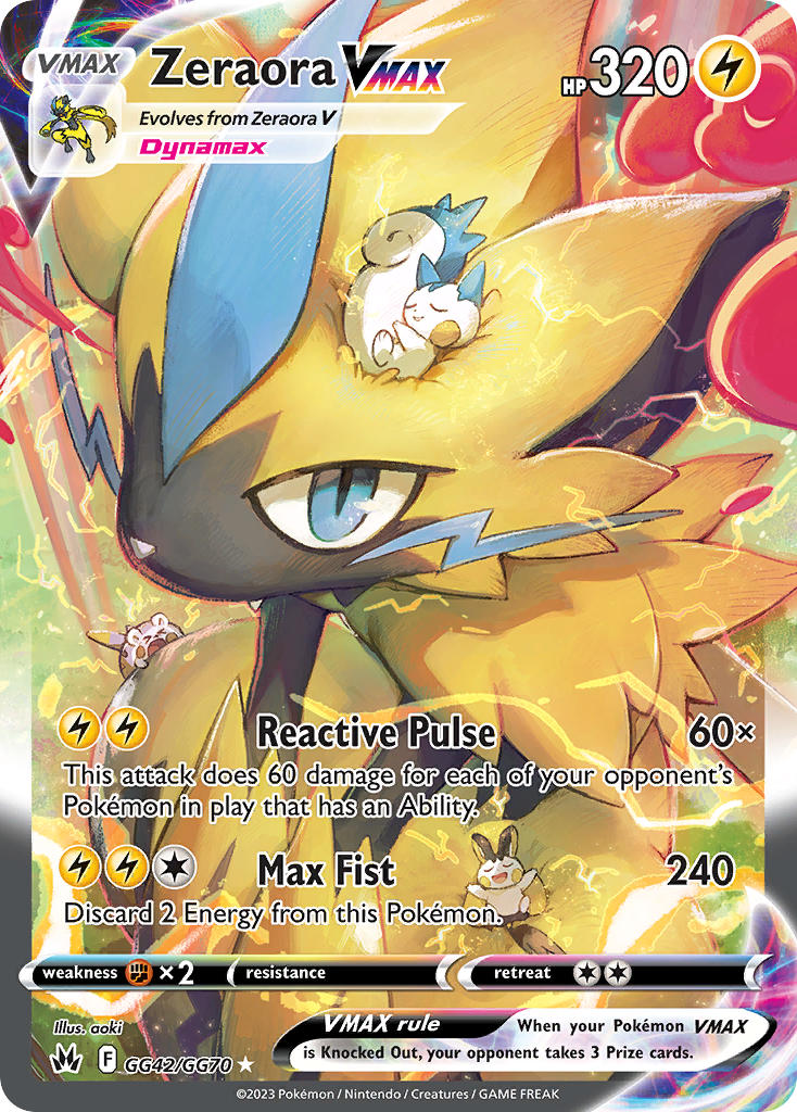Zeraora VMAX GG42/GG70