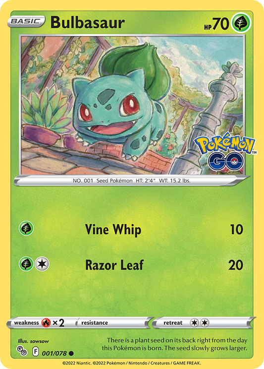 Bulbasaur 001/078