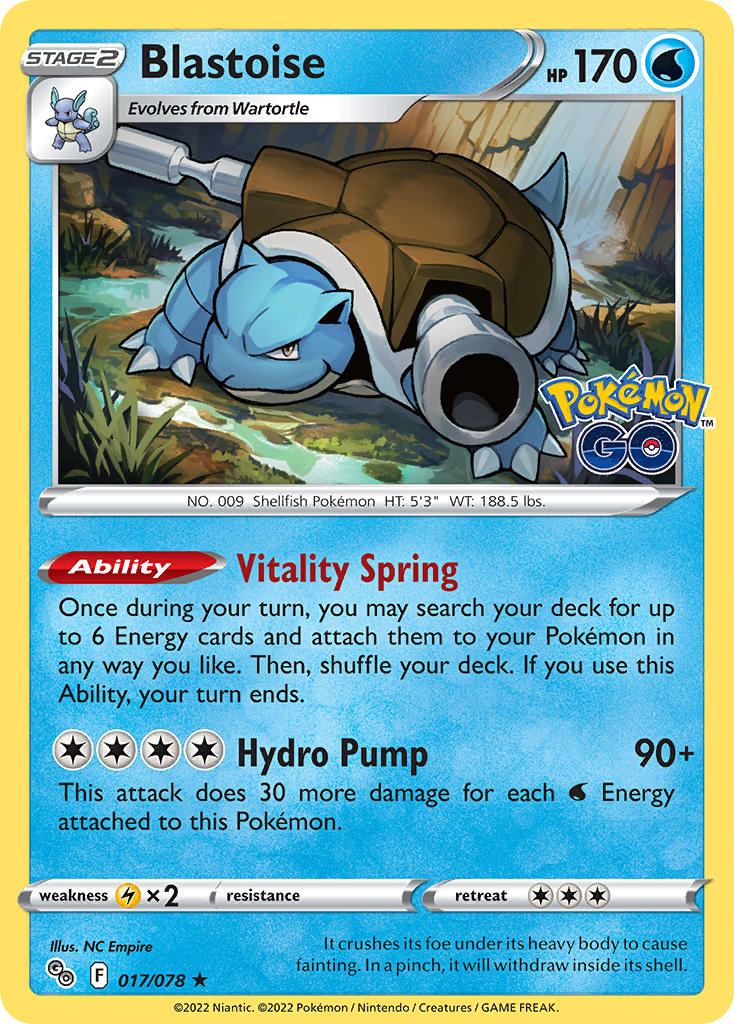 Blastoise 017/078