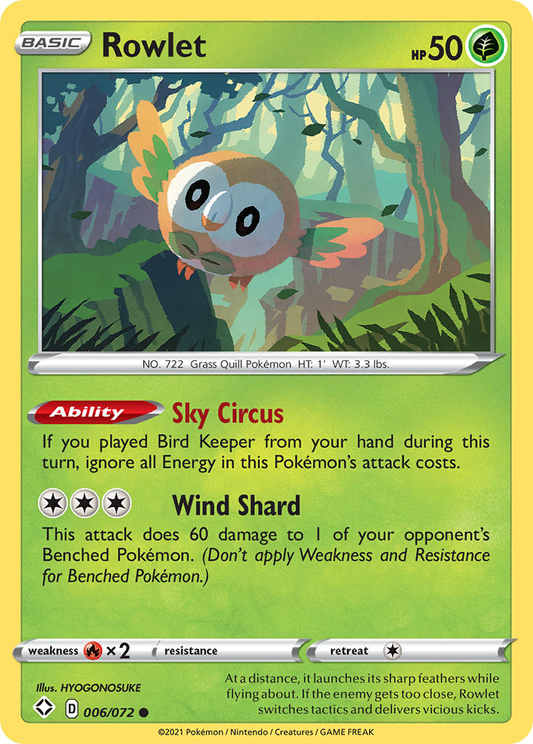 Rowlet 006/072