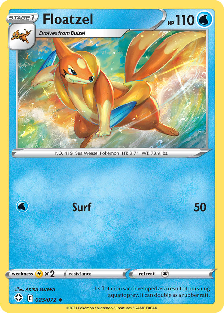 Floatzel 023/072