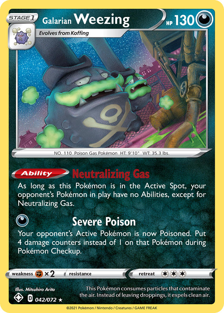 Galarian Weezing 042/072