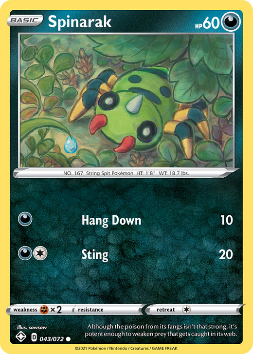 Spinarak 043/072