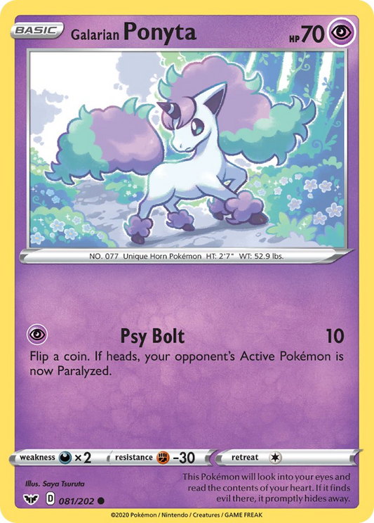 Galarian Ponyta 081/202