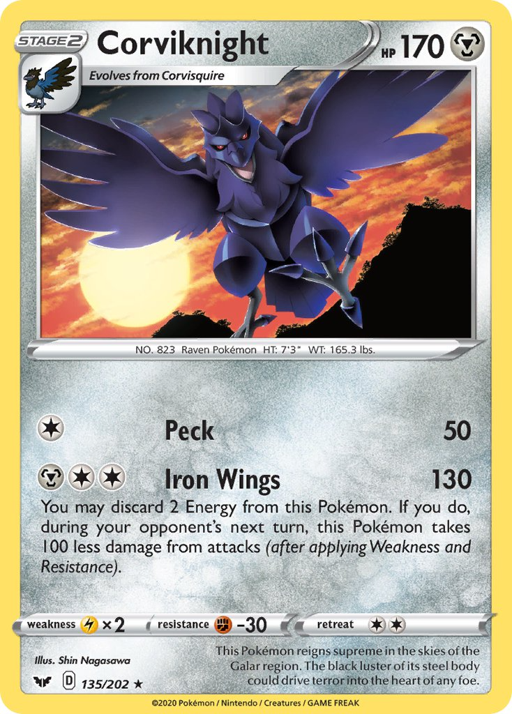 Corviknight 135/202