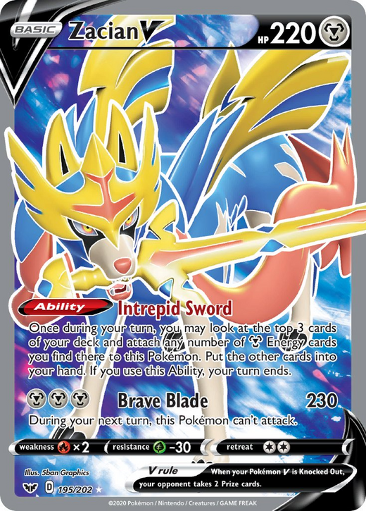 Zacian V 195/202