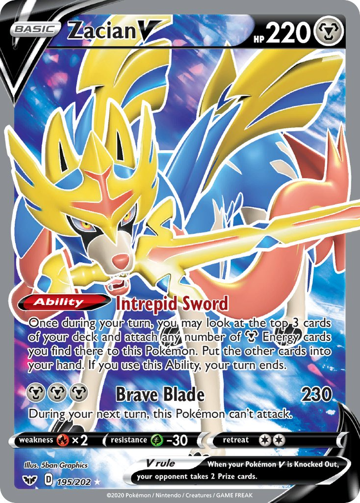 Zacian V 195/202