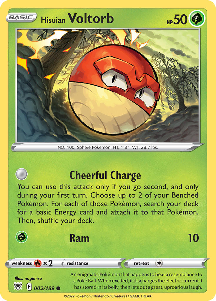 Hisuian Voltorb 002/189