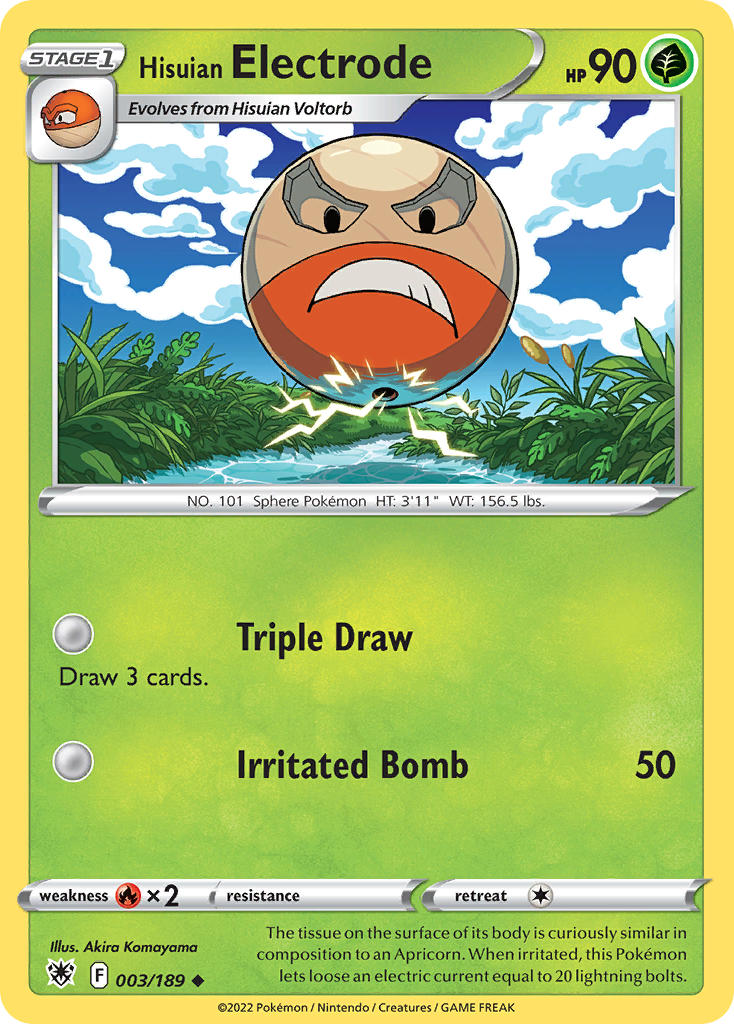 Hisuian Electrode 003/189