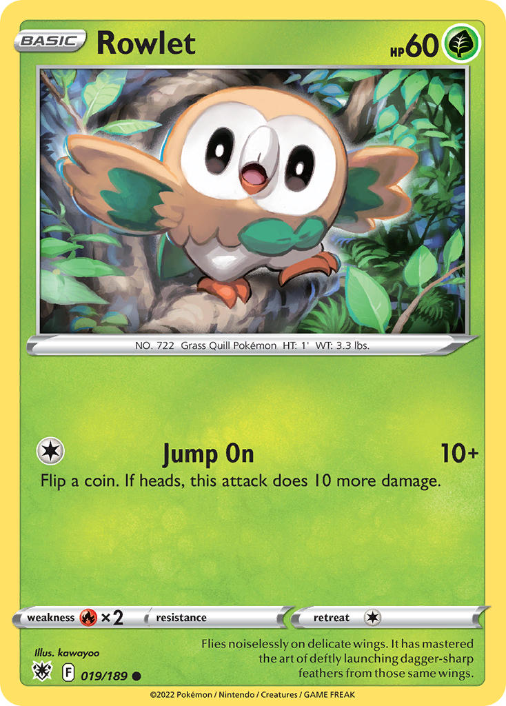 Rowlet 019/189