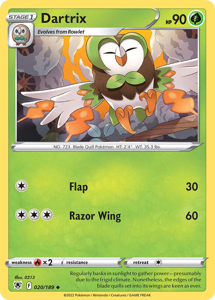 Dartrix 020/189