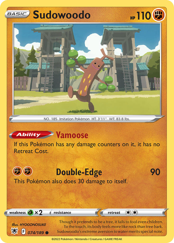 Sudowoodo 074/189