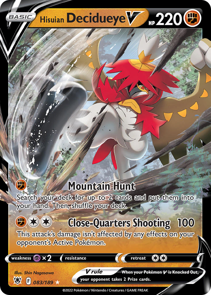 Hisuian Decidueye V 083/189