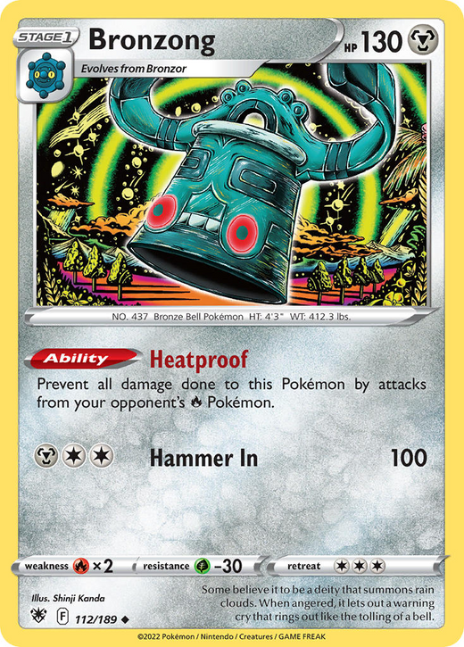 Bronzong 112/189