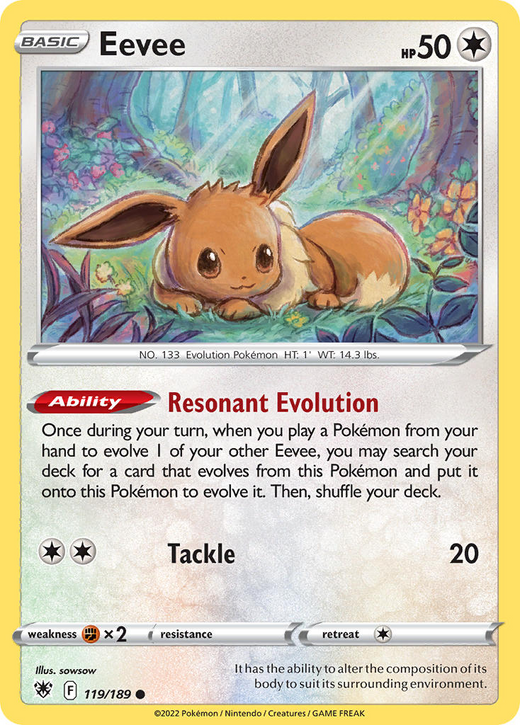 Eevee 119/189