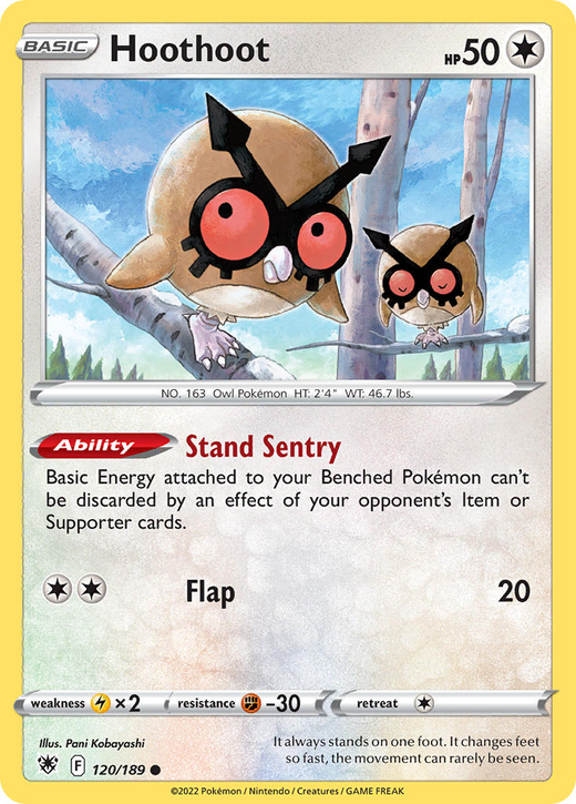 Hoothoot 120/189