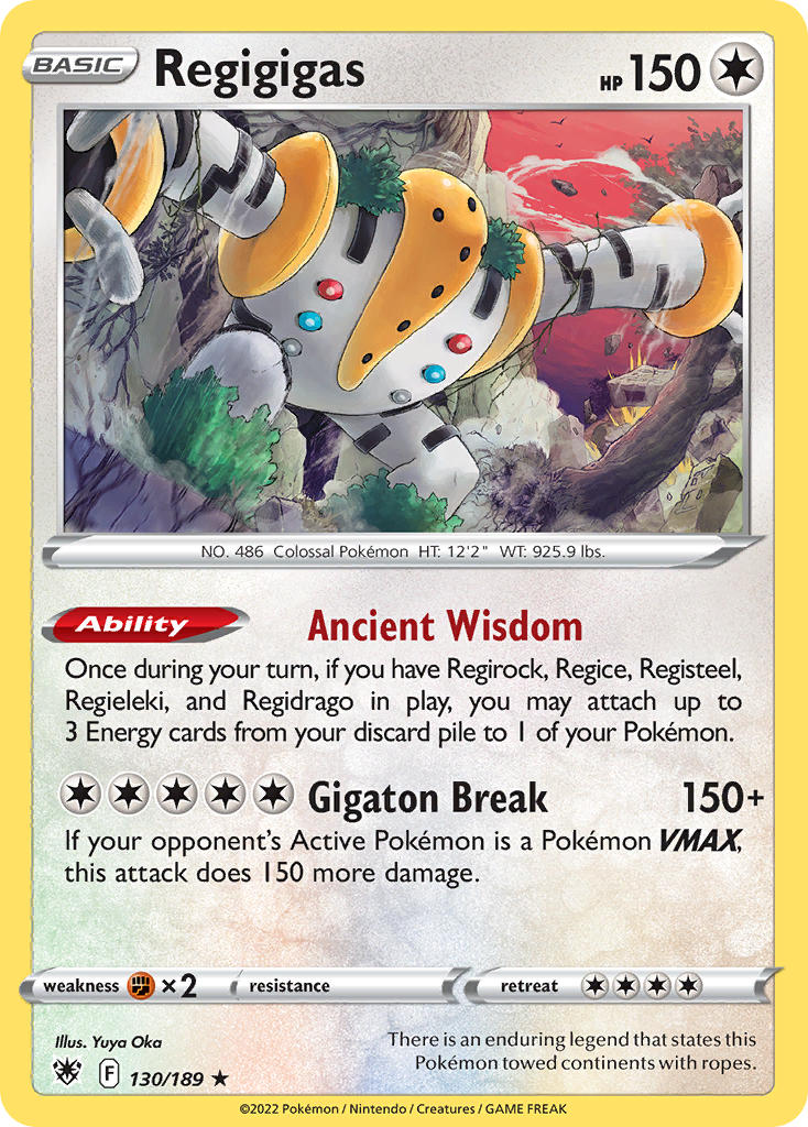 Regigigas 130/189