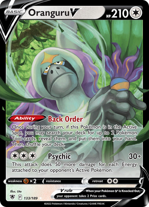 Oranguru V 133/189