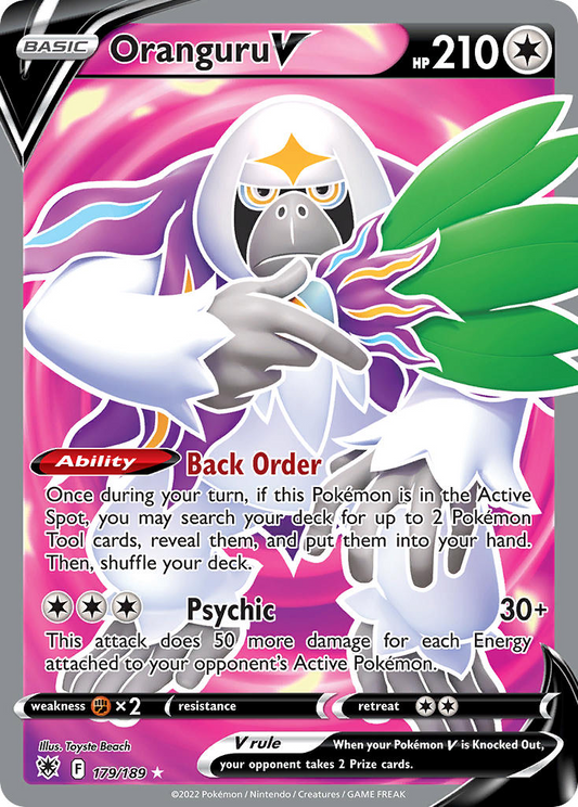 Oranguru V 179/189