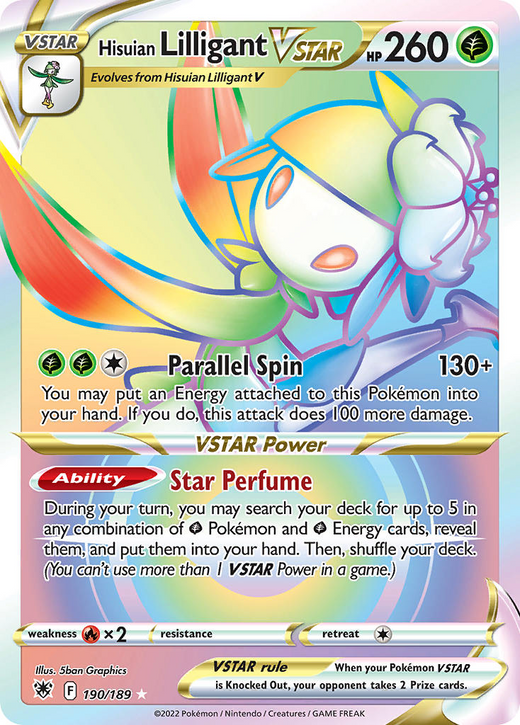 Hisuian Lilligant VSTAR 190/189