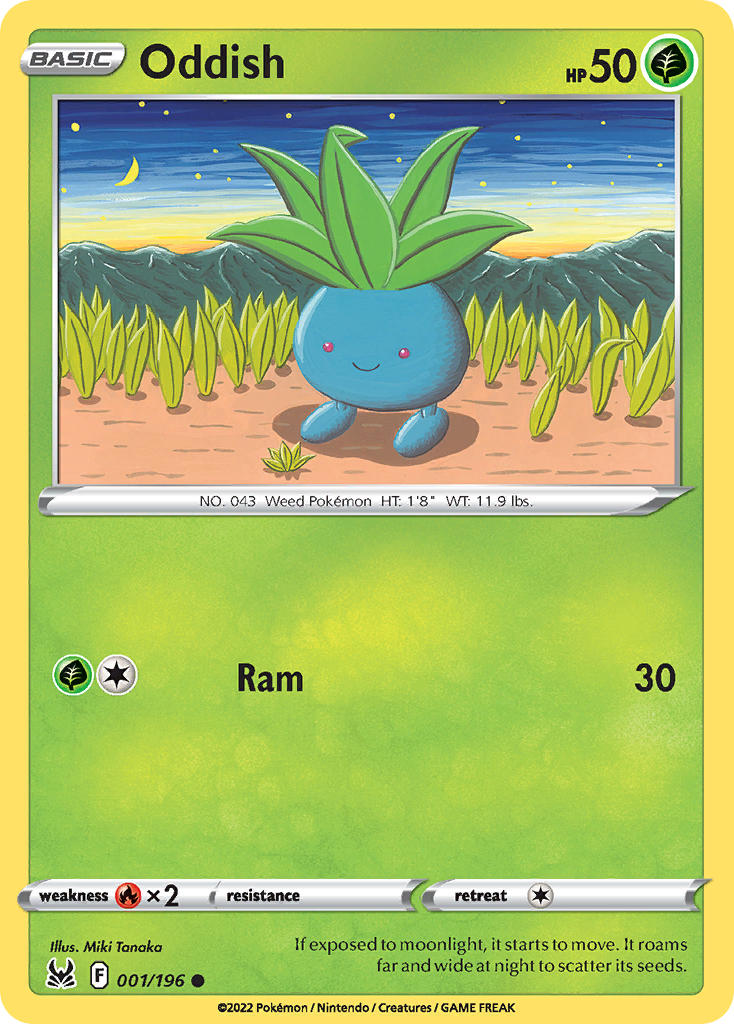 Oddish 001/196