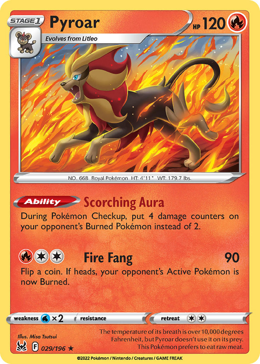 Pyroar 029/196