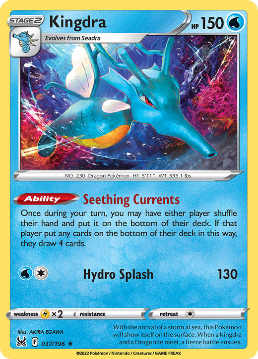 Kingdra 037/196