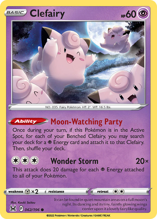Clefairy 062/196