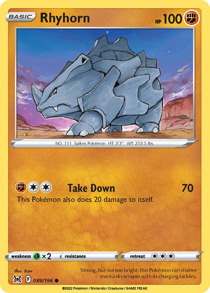Rhyhorn 089/196