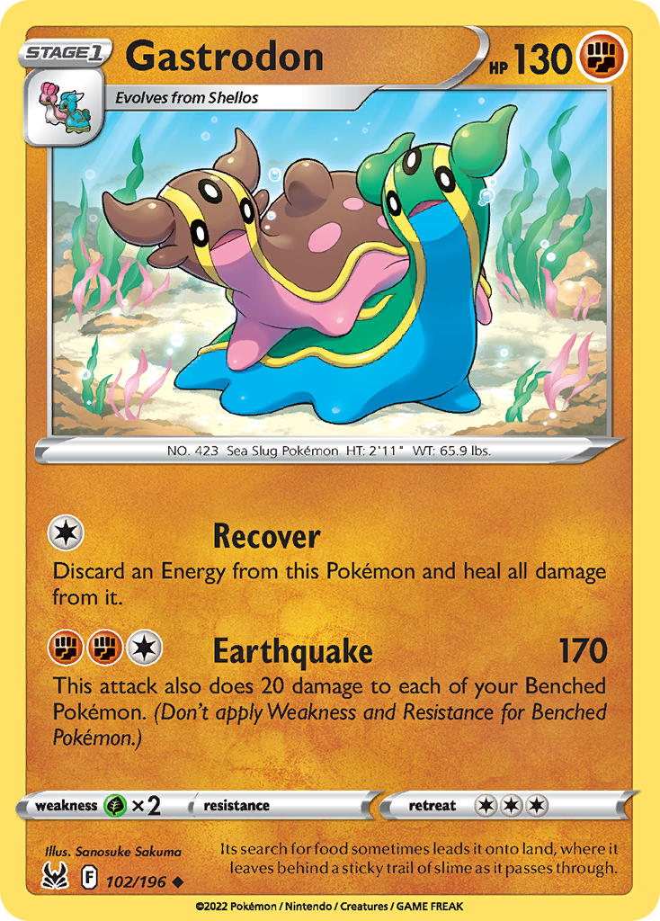 Gastrodon 102/196