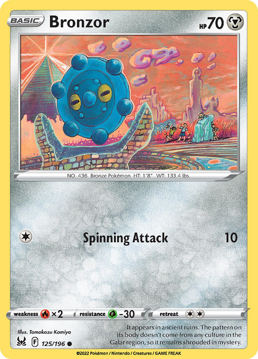Bronzor 125/196