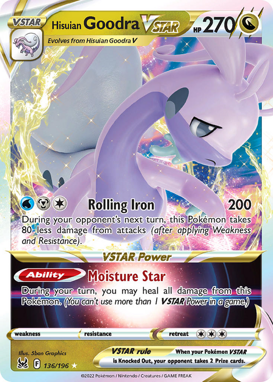Hisuian Goodra VSTAR 136/196