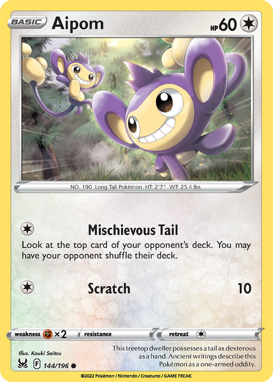 Aipom 144/196