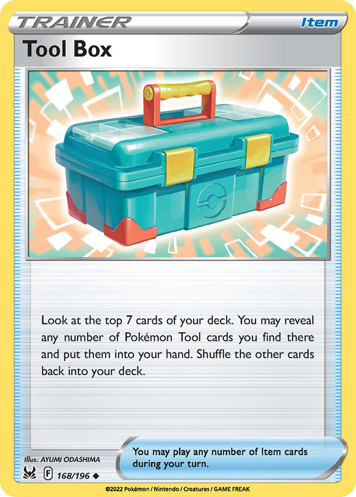 Tool Box 168/196