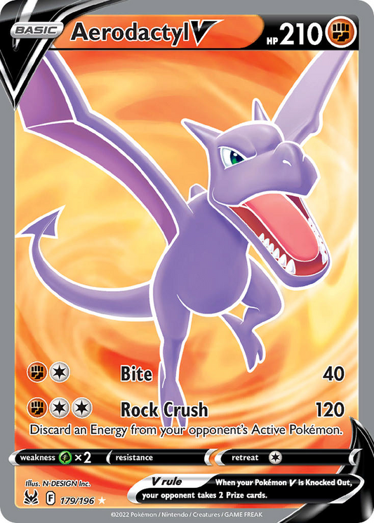 Aerodactyl V 179/196