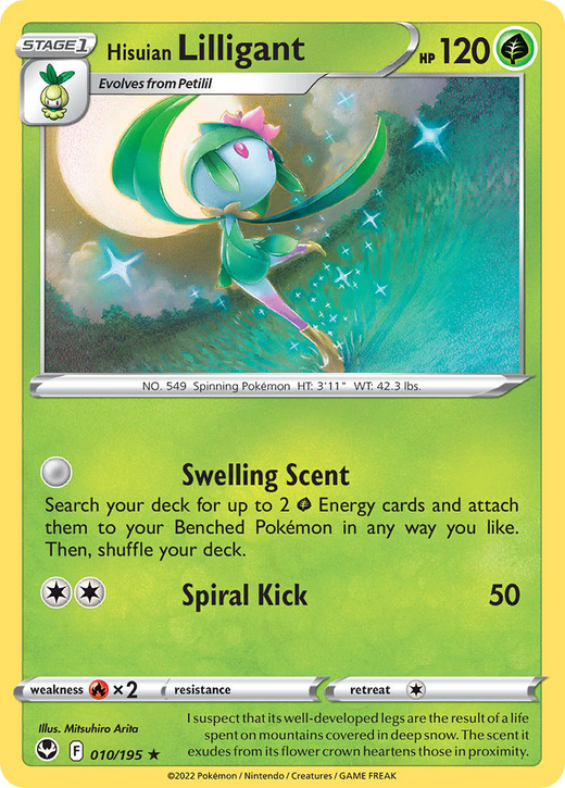 Hisuian Lilligant 010/195