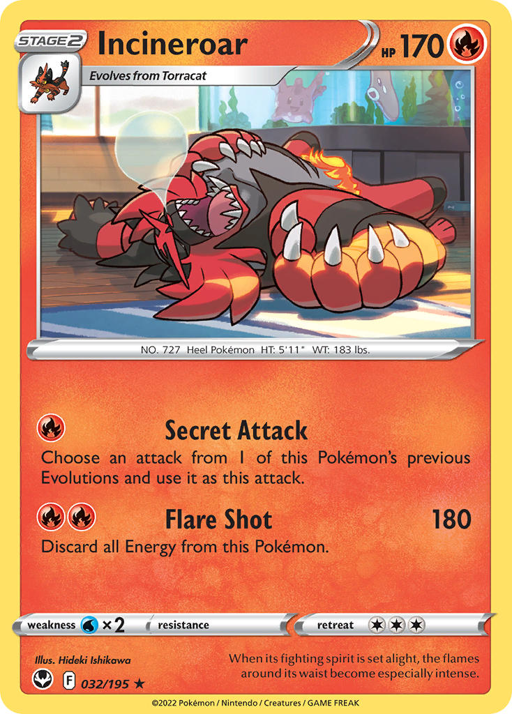 Incineroar 032/195