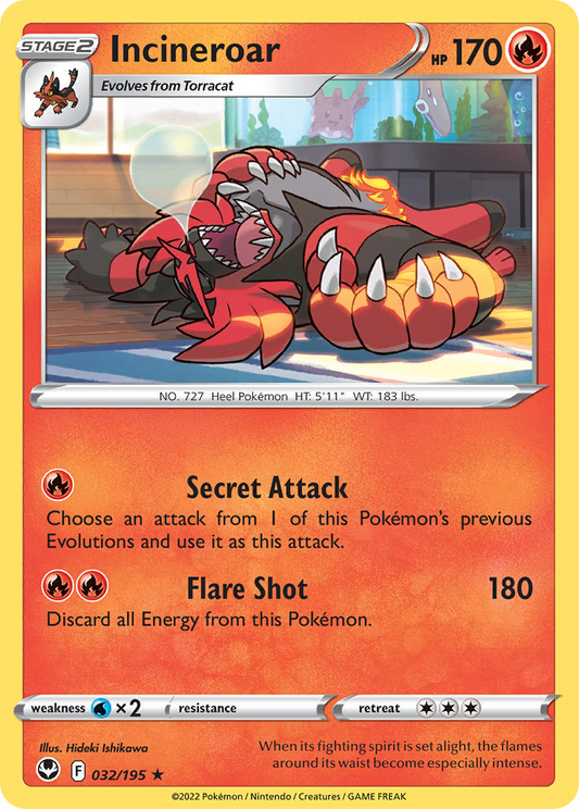 Incineroar 032/195