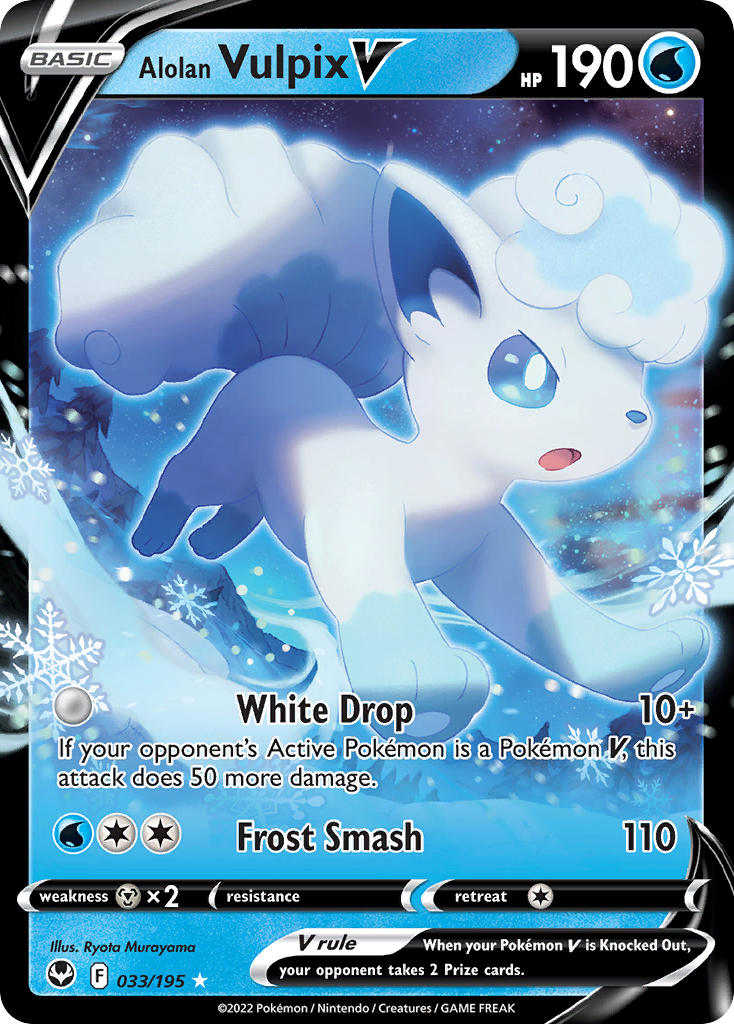 Alolan Vulpix V 033/195
